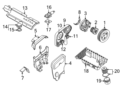 2003 Volvo S80 Filters