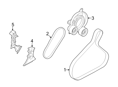 2023 Volvo S90 Belts & Pulleys