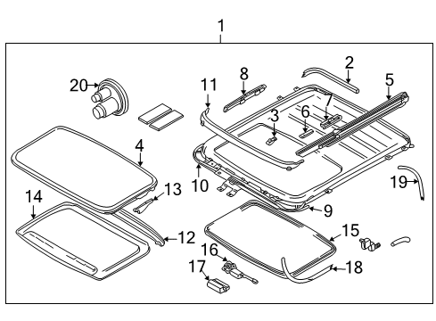 2004 Volvo V40 Sunroof