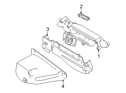2002 Volvo S60 Exhaust Manifold