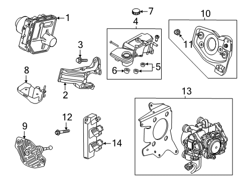 2023 Volvo V60 Dash Panel Components