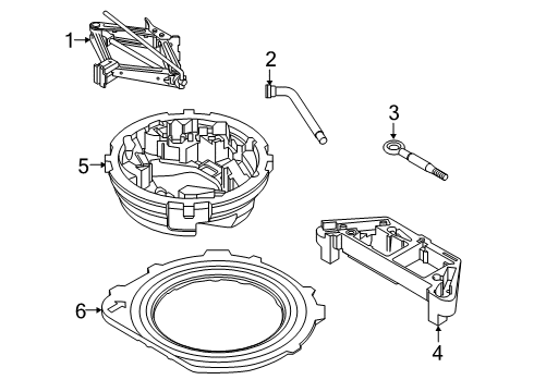 2021 Volvo XC40 Recharge Jack & Components