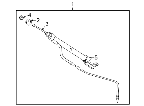 2000 Volvo S40 Antenna & Radio