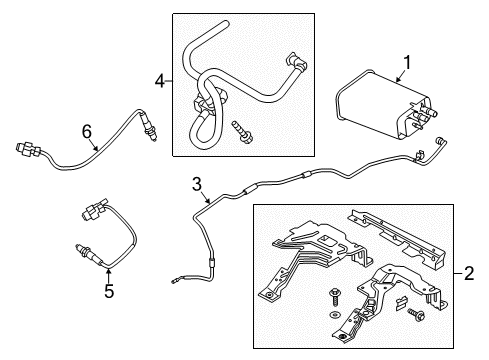 2015 Volvo V60 Cross Country Emission Components