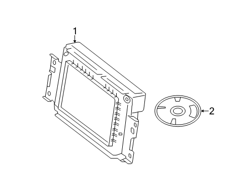 2015 Volvo XC70 Navigation System