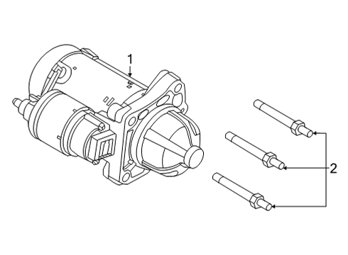 2022 Volvo XC60 Starter