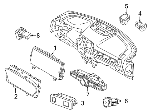 2021 Volvo XC40 Recharge Automatic Temperature Controls