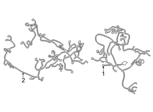 2023 Volvo C40 Recharge Wiring Harness Diagram 2