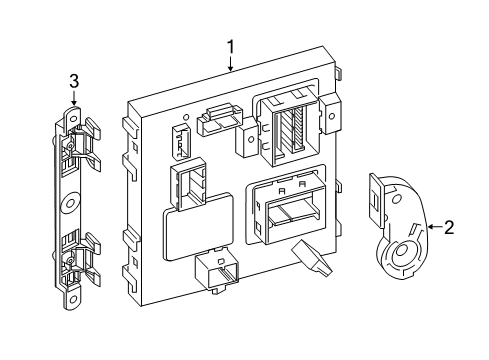 2018 Volvo XC60 Electrical Components Diagram 2