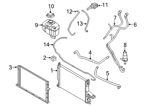 2009 Volvo XC90 Auxiliary Pump Diagram for 30776243