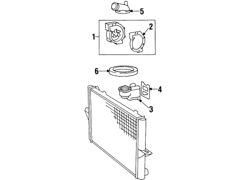 1995 Volvo 850 Water Pump