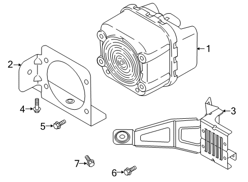 2019 Volvo S60 Electrical Components Diagram 5