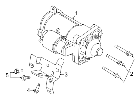 2021 Volvo V60 Cross Country Starter