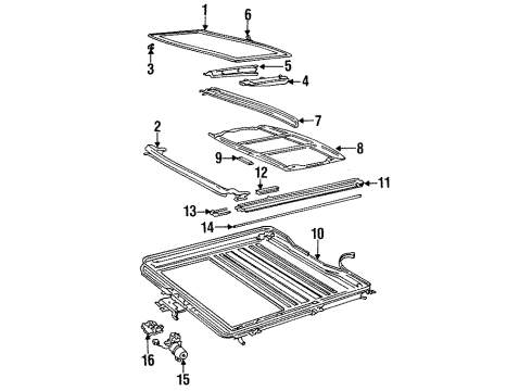 1995 Volvo 850 Sunroof