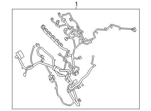 2015 Volvo XC70 Wiring Harness