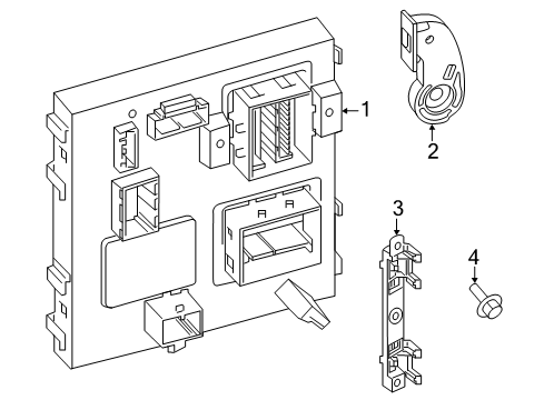 2019 Volvo V60 Electrical Components Diagram 2