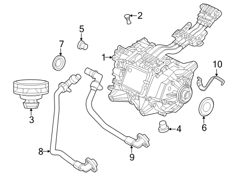 2023 Volvo XC90 Axle Seal Diagram for 32339077