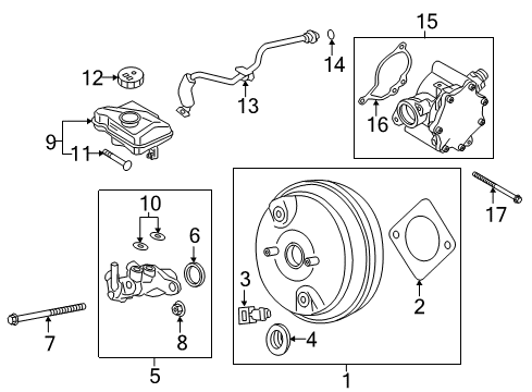 2018 Volvo XC60 Dash Panel Components