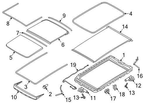 2021 Volvo V60 Cross Country Sunroof