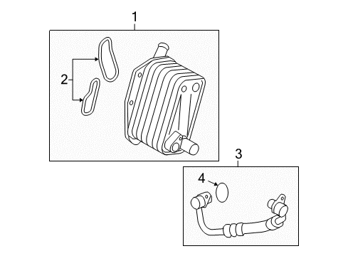 2011 Volvo XC70 Oil Cooler