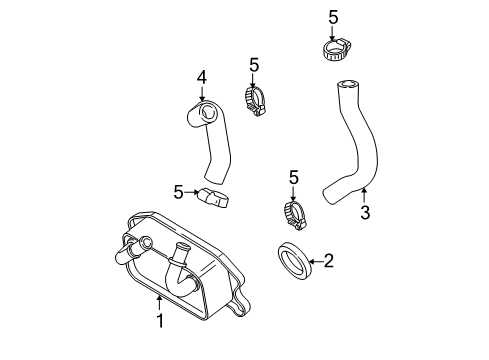 2006 Volvo S80 Oil Cooler