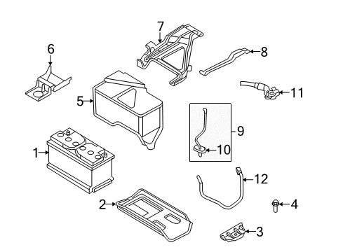 2002 Volvo S60 Battery