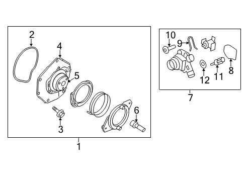 2008 Volvo S80 Water Pump Diagram 2