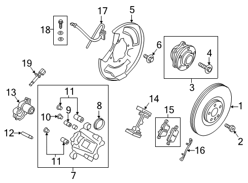 2018 Volvo XC60 Control Module Diagram for 31682155