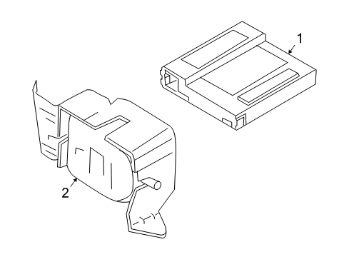 2013 Volvo C30 Alarm System