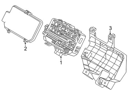 2023 Volvo C40 Recharge Fuse & Relay