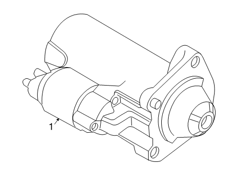 2013 Volvo C30 Starter