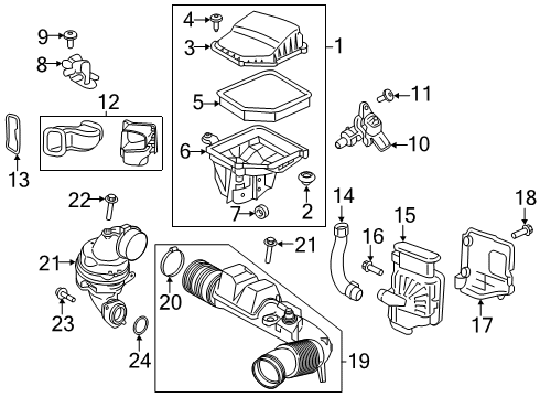 2019 Volvo S60 Air Intake Diagram 2