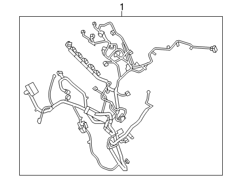 2009 Volvo S80 Wiring Harness