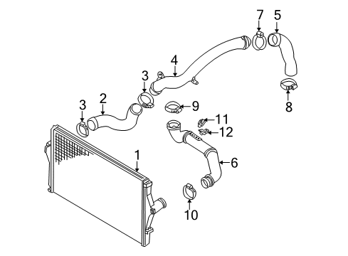 2002 Volvo S60 Intercooler