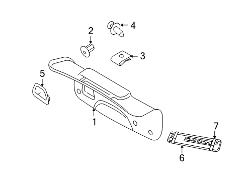 2009 Volvo S80 Interior Trim - Trunk Lid