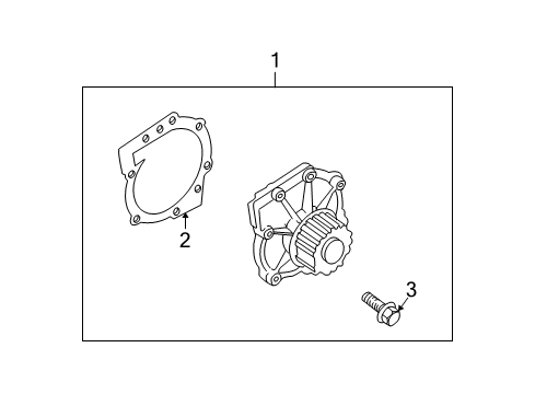 2006 Volvo XC90 Water Pump