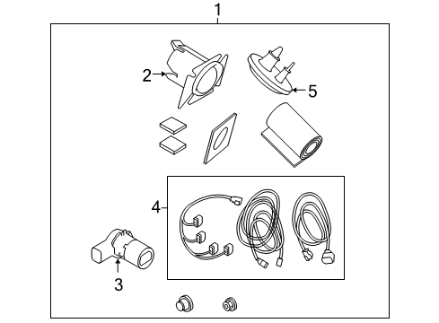 2009 Volvo C70 Electrical Components