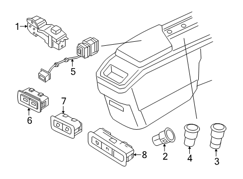 2018 Volvo V90 Cross Country Ignition Lock