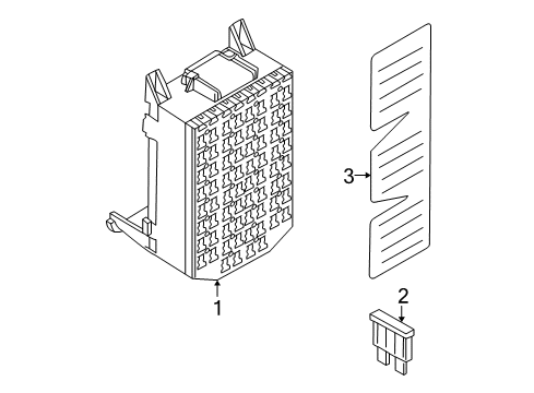 2001 Volvo S60 Electrical Components Diagram 3