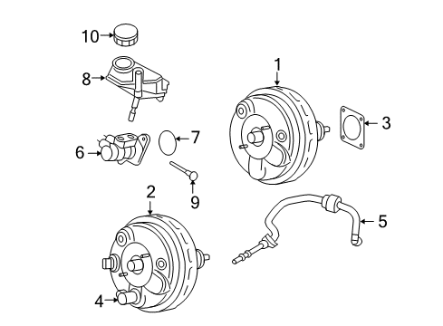 2009 Volvo V70 Dash Panel Components