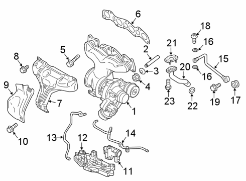 2019 Volvo V60 Turbocharger