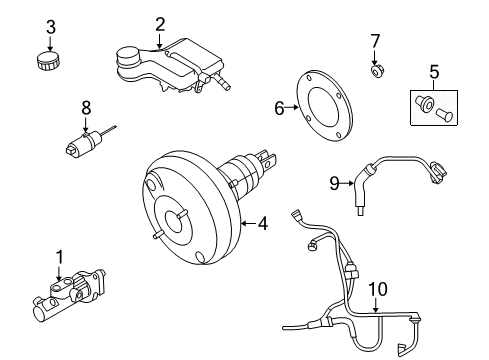 2009 Volvo S40 Dash Panel Components