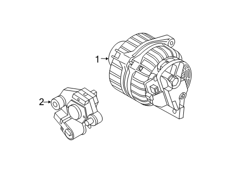 2006 Volvo XC90 Alternator Diagram 2
