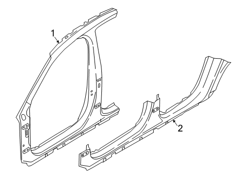 2019 Volvo S60 Aperture Panel