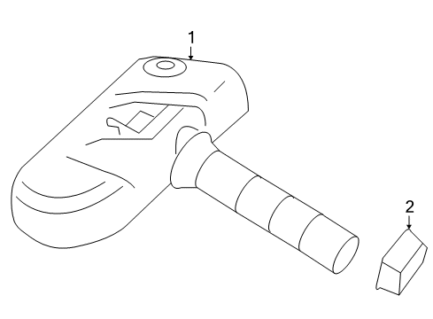 2009 Volvo V70 Tire Pressure Monitoring
