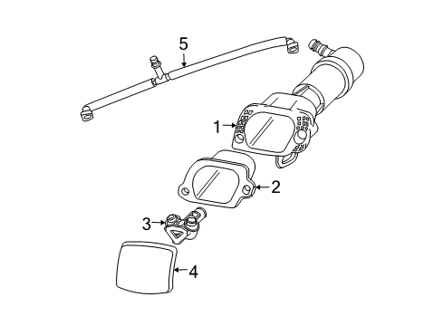 2011 Volvo XC90 Washer Components