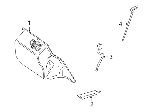 2009 Volvo V50 Transaxle Parts Diagram 1