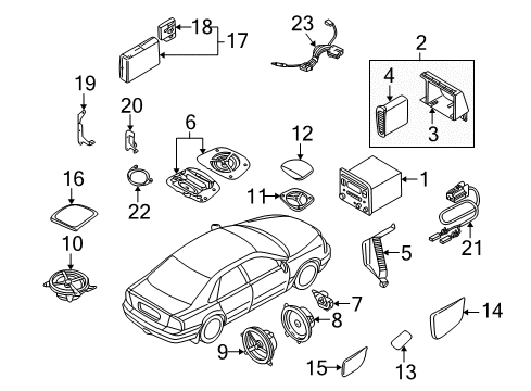 2002 Volvo S60 Sound System