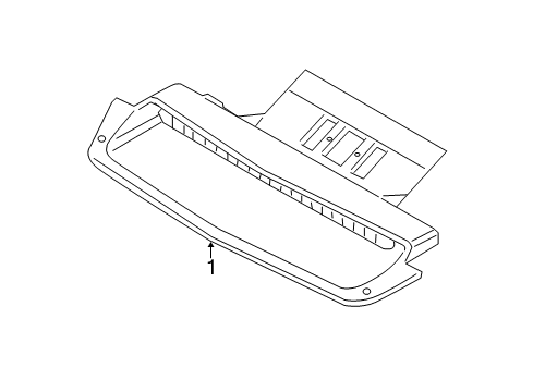 2007 Volvo S40 High Mount Lamps