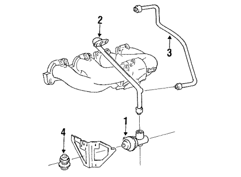 1988 Volvo 740 EGR System